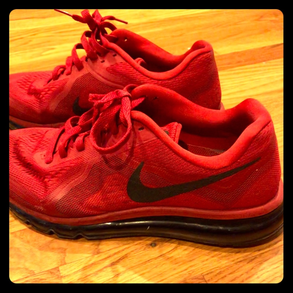 Red Nike Running Shoes